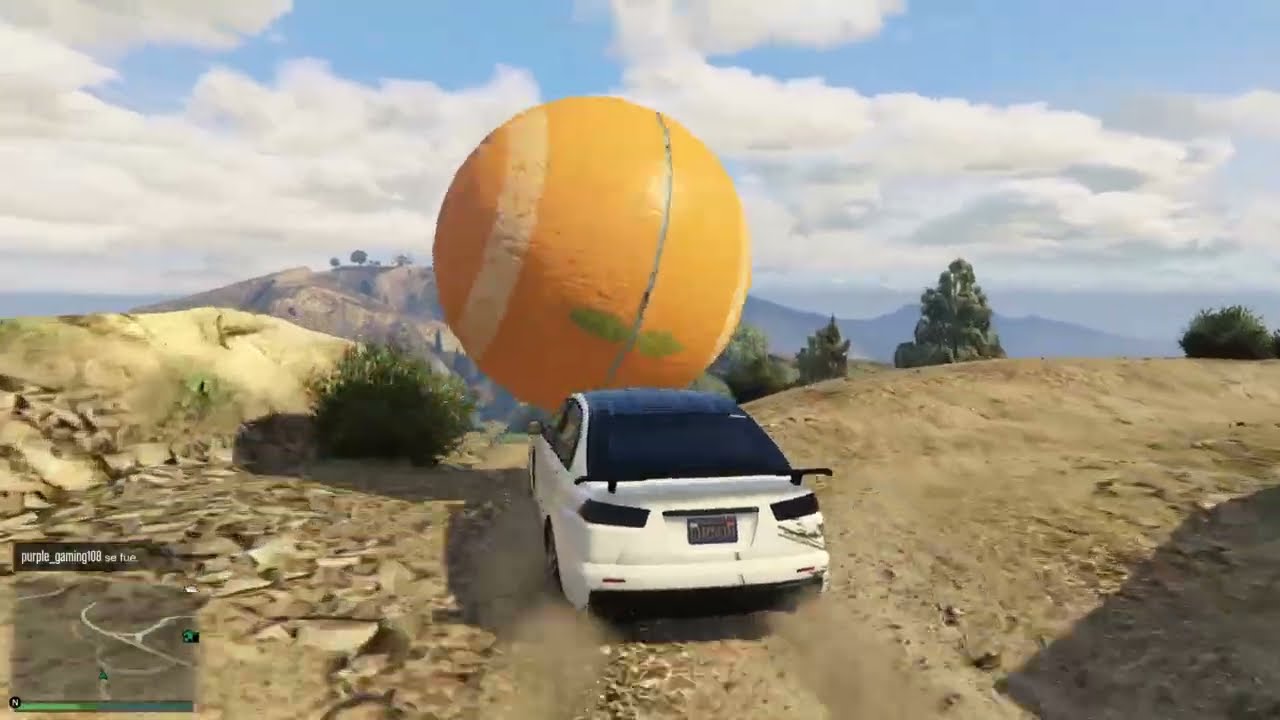 Grand Theft Auto V Orange road.....