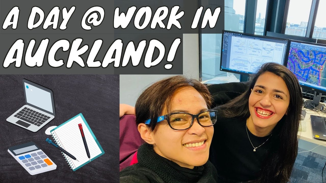 A DAY AT WORK IN AUCKLAND_New Zealand
