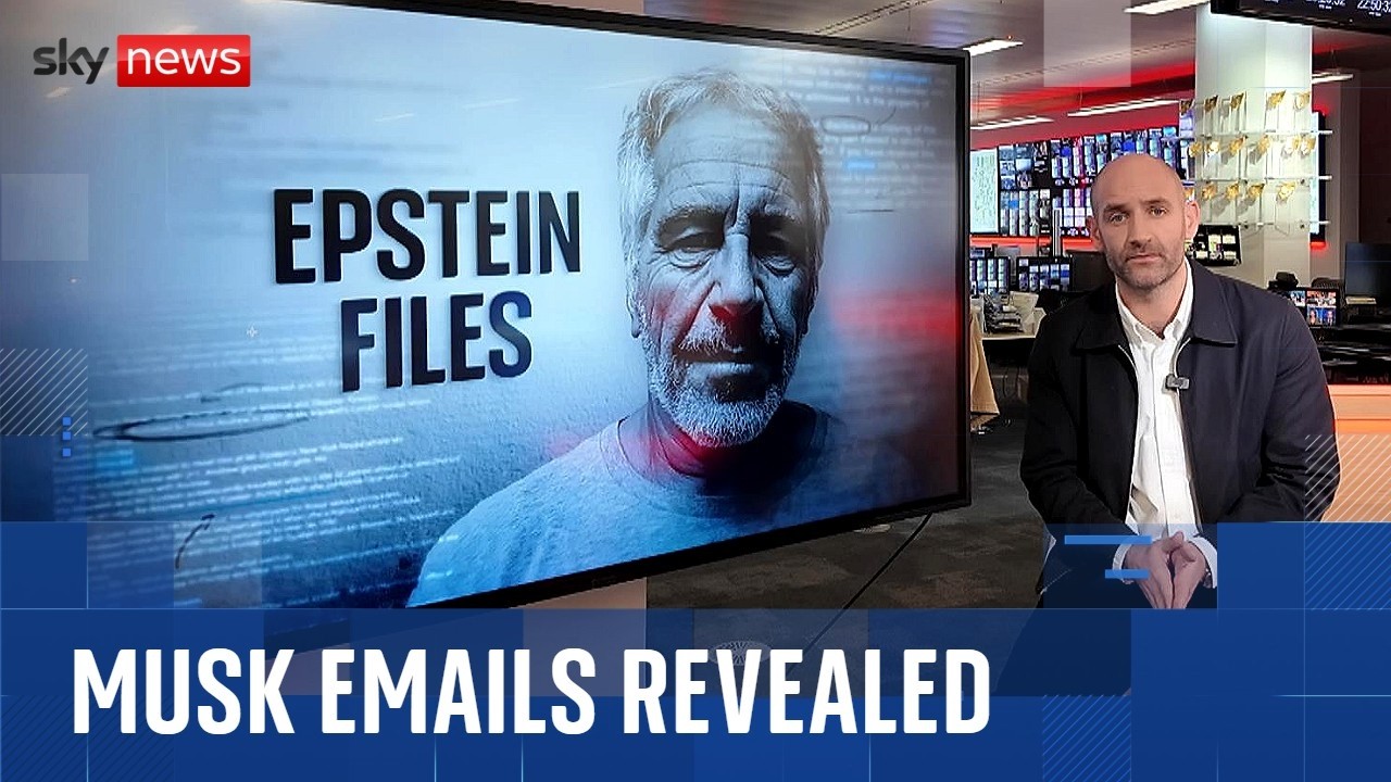 Elon Musk asked Epstein when 'wildest party' would be | Epstein Files