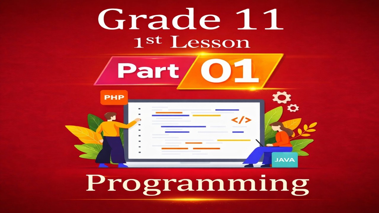Grade 11 Programming Lesson Part 01