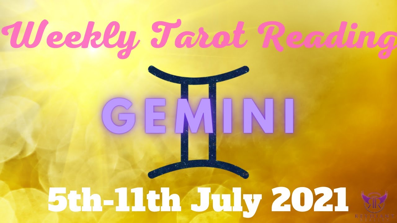 GEMINI Weekly Tarot 5th July 2021  |&ldquo;SLEEPLESS and ADVANCING!&rdquo;| #Gemini #July#Tarot