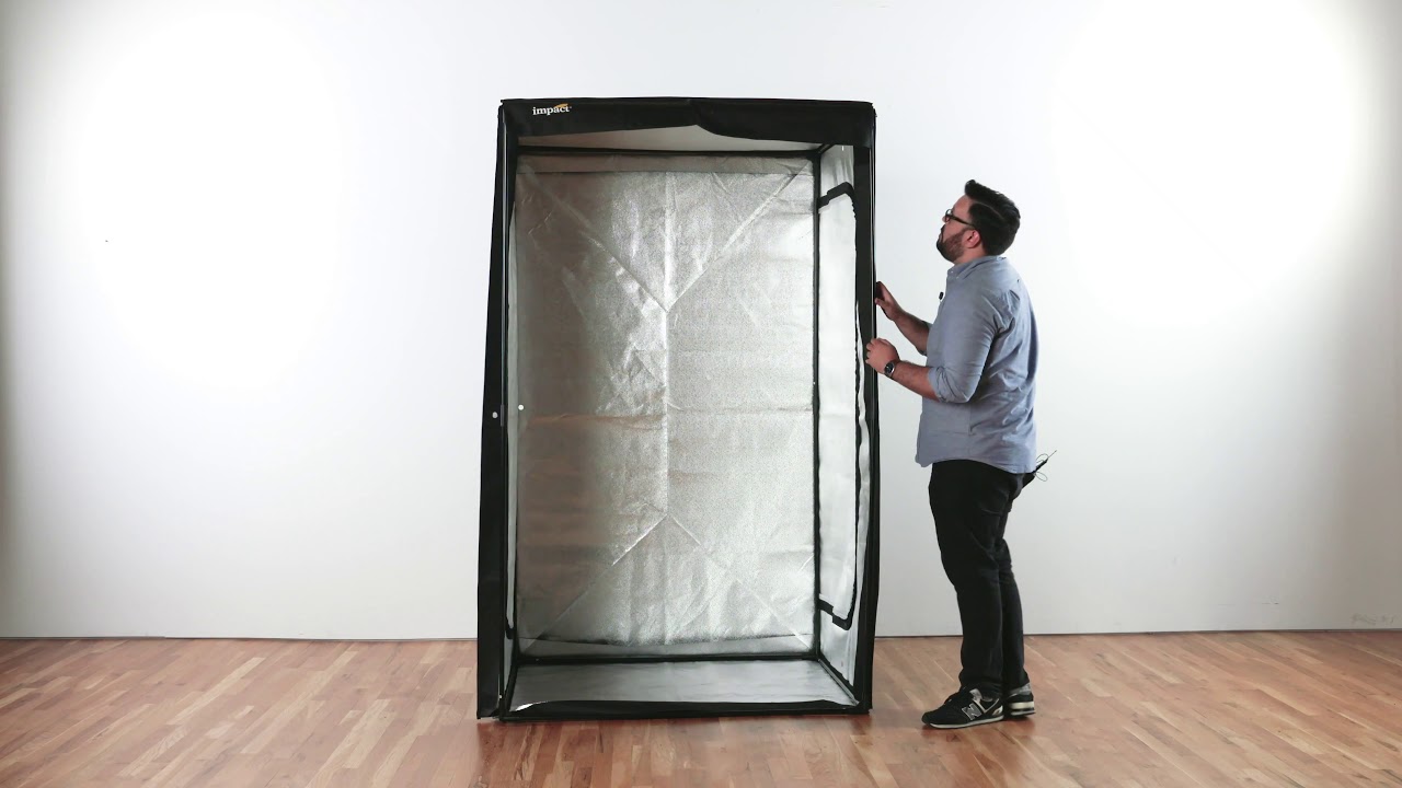 How to Use Impact's Photo Pro LED Booth: The Pop-Up, Portable Studio