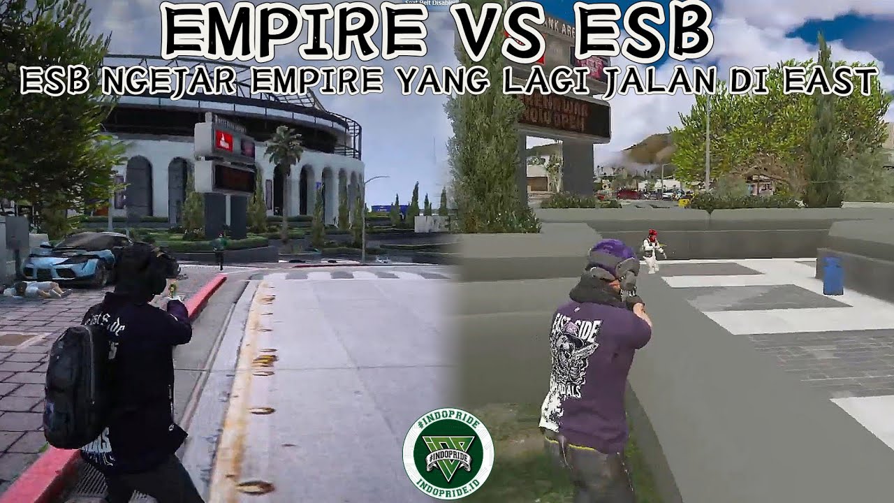 EMPIRE VS ESB| ESB NGEJAR EMPIRE YANG LAGI JALAN DI EAST| #indopriderp #empire #esb 