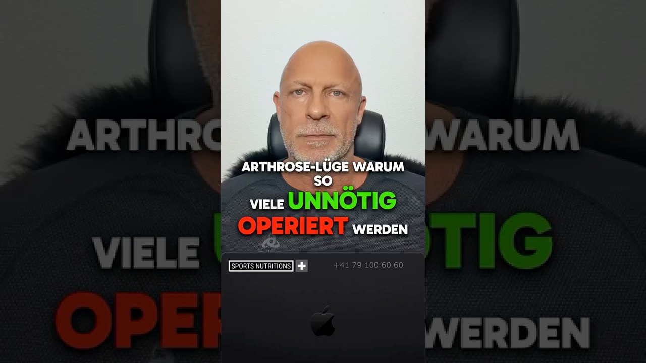 Arthrose ist kein Verschleiß – sie ist ein Regenerationsproblem