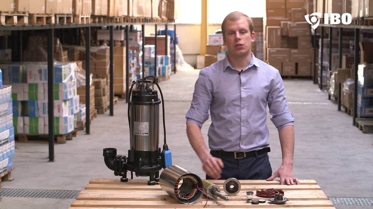 IBO KRAKEN - professional pumps with shredder