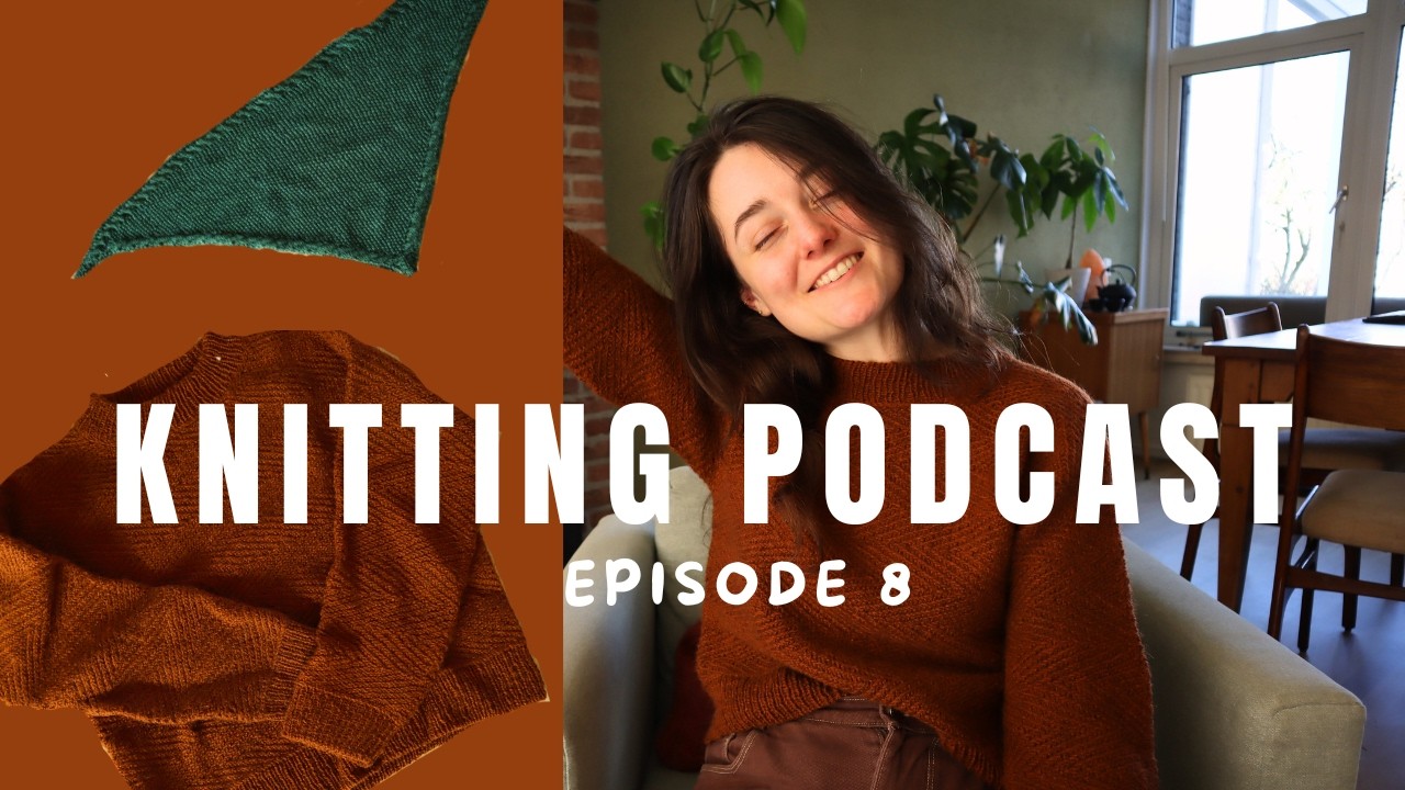My finished Kip Sweater! Dagmar in progress, a fabric haul and some drop spindling in this Episode