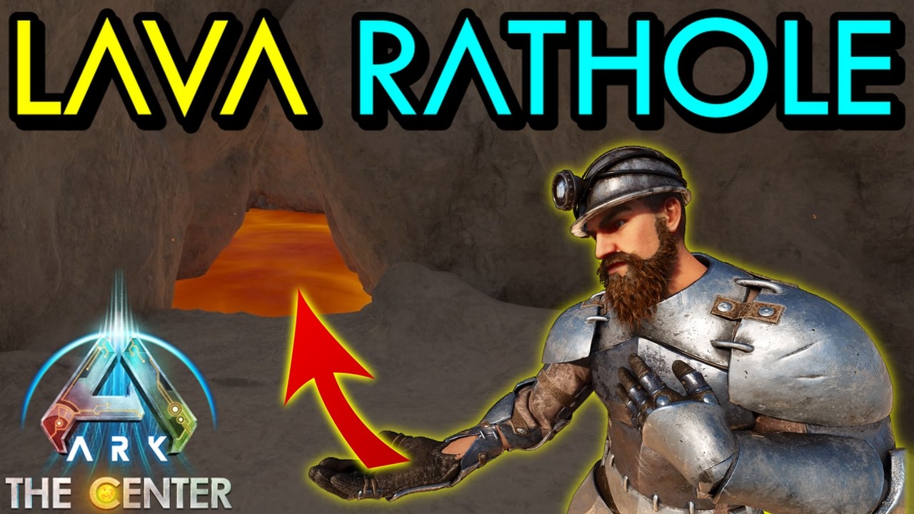 PATCHED! How to Survive in the Lava and Claim this Rat Hole! - ARK: Survival Ascended