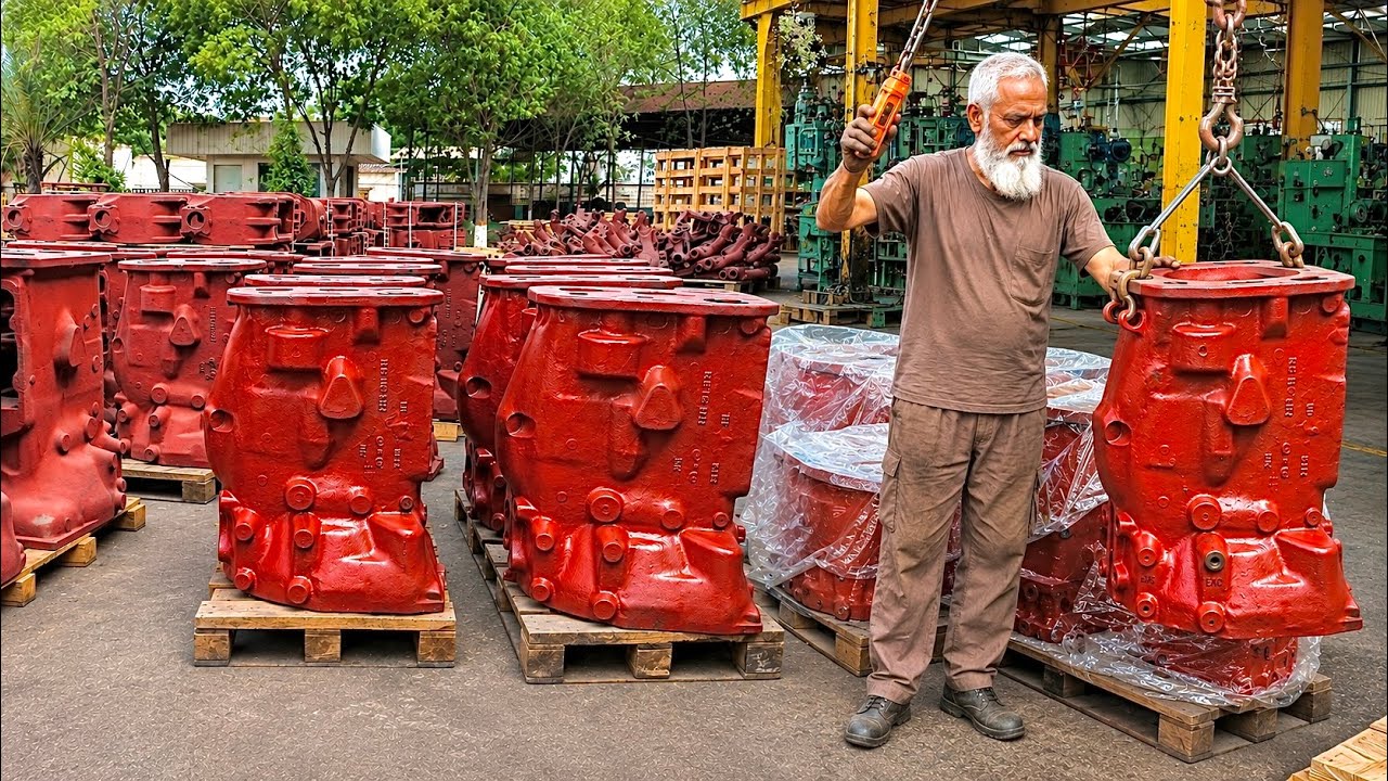 Pakistan's 150-Year-Old Hidden Factory: How Tractor Gears Are Made? Mind-Blowing Process!