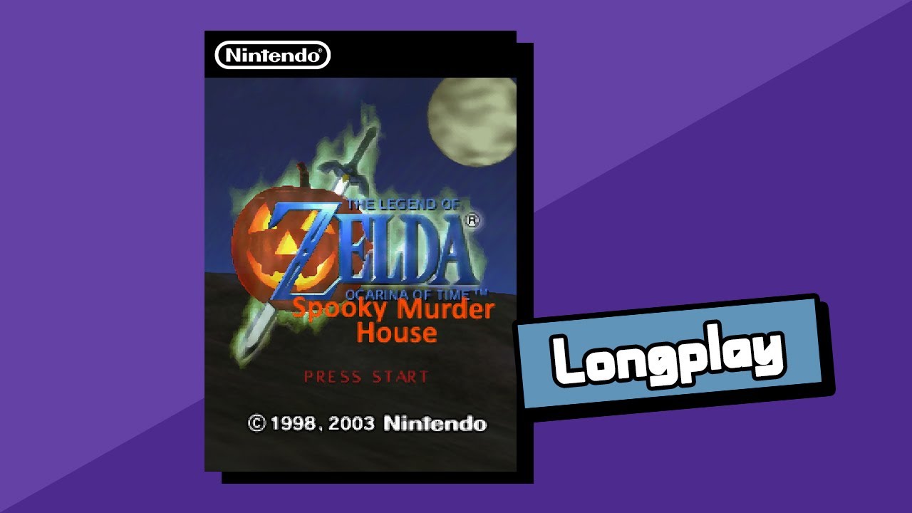 Let's Play Zelda Spooky Murder House [Longplay]