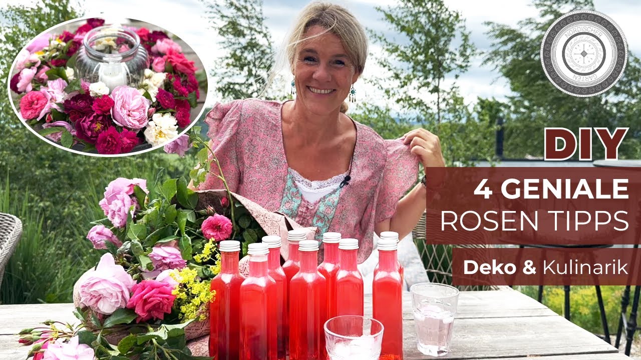 DIY - SO kannst du den ROSENDUFT konservieren 👍🏻, 4 TIPPS