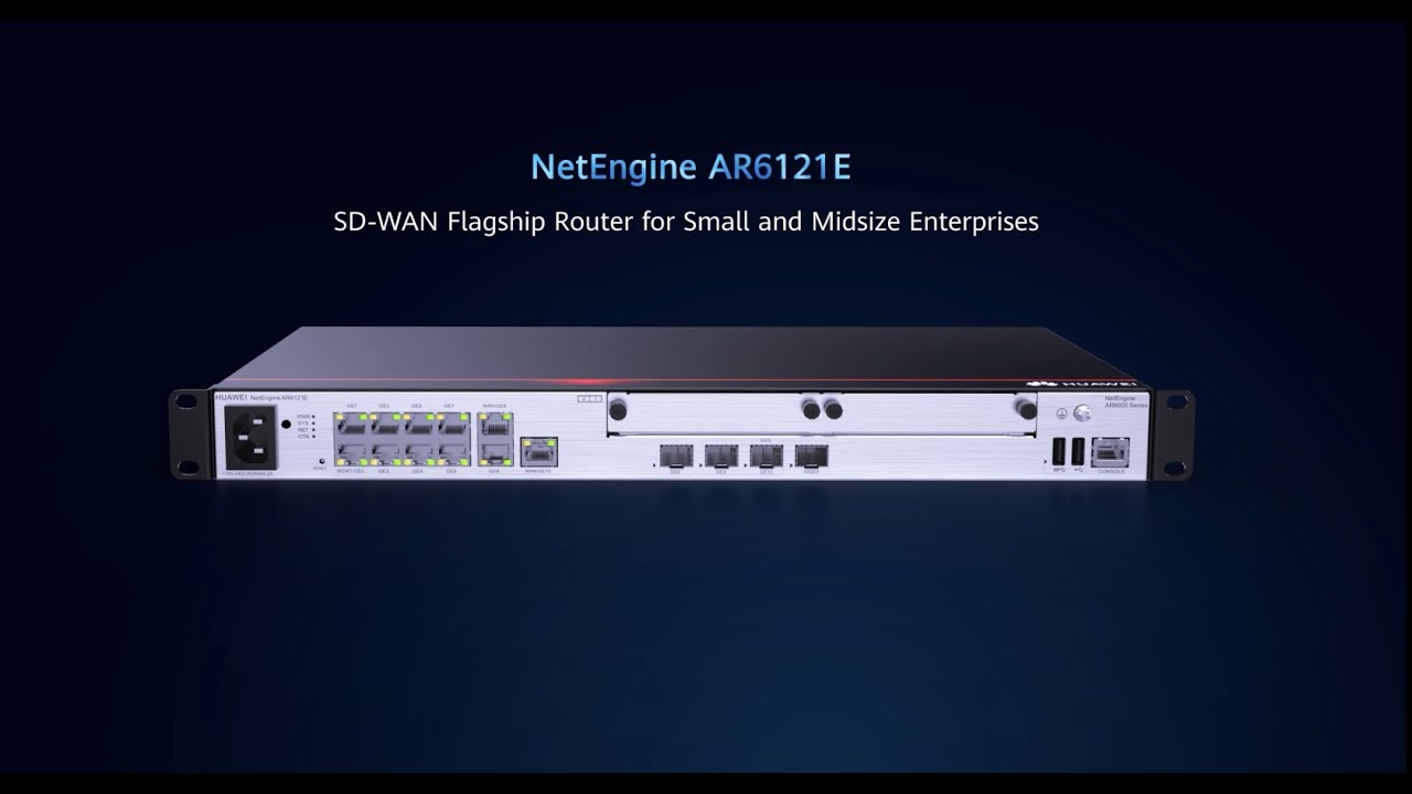 Huawei NetEngine AR6121E Router Product Overview