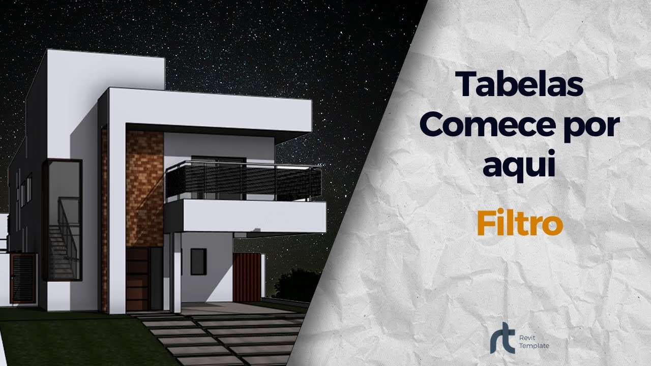 Tabelas no Revit [Filtros] - Dica 257