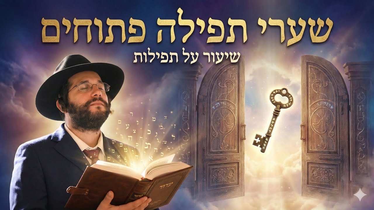 מתי התפילות יתקבלו? 🗝️ הגאון הינוקא 💥 שיעור מרתק! שתפו הלאה!