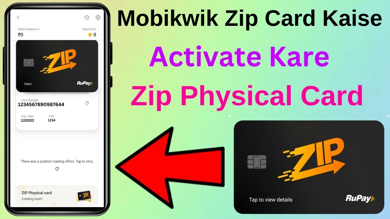Mobikwik Zip Black Card Activate Kaise Kare | How To Use Mobikwik Zip Black Card