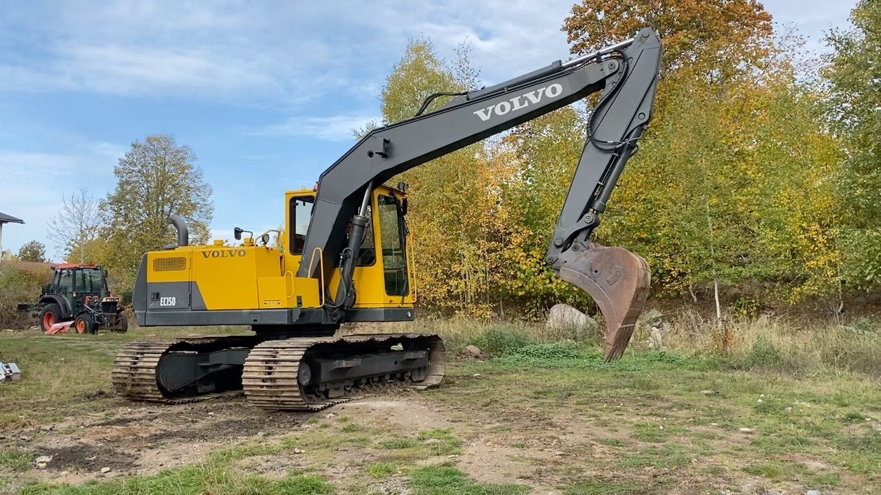 K&ouml;p Gr&auml;vmaskin Volvo EC150 p&aring; Klaravik