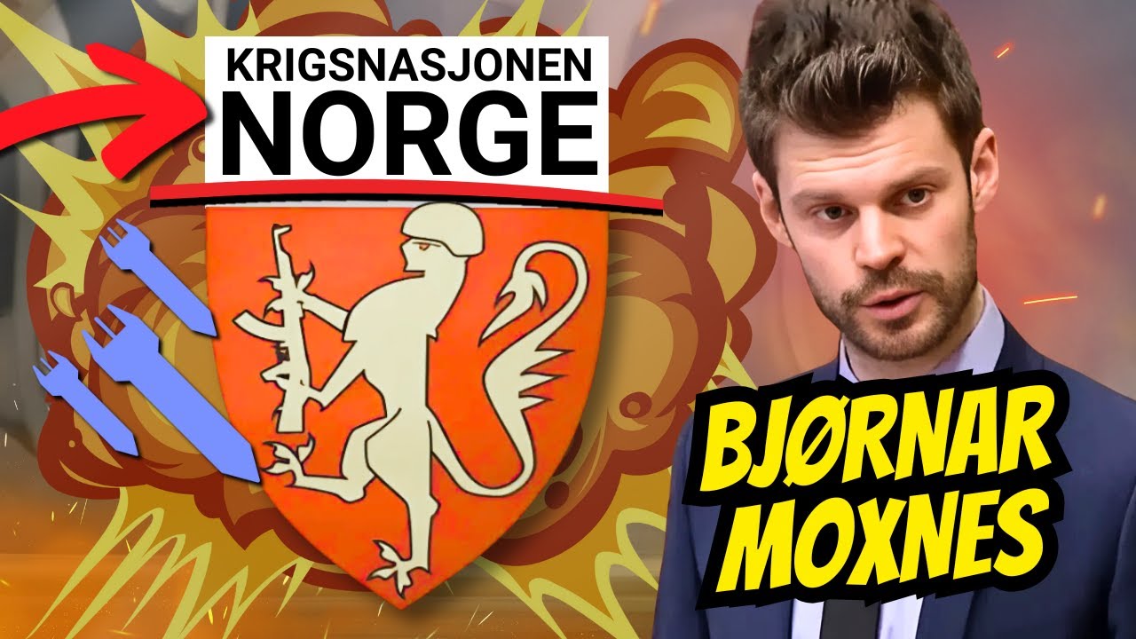 Bjørnar Moxnes (Rødt) RASER mot Krigsnasjonen Norge