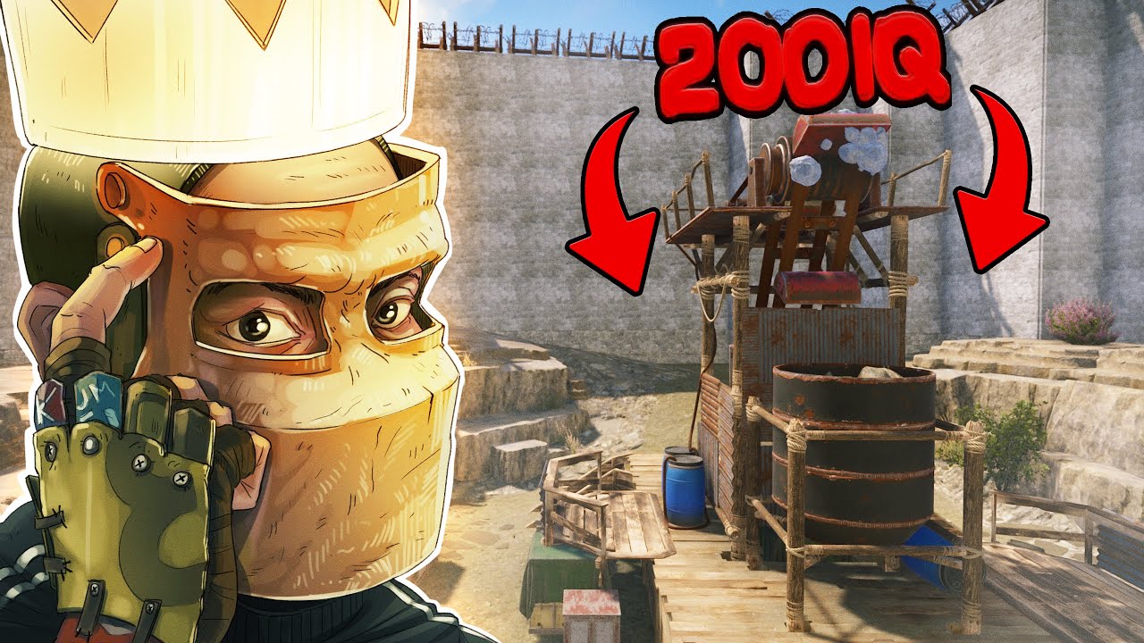 I WALLED in The Mining QUARRY Because it so BROKEN - Rust