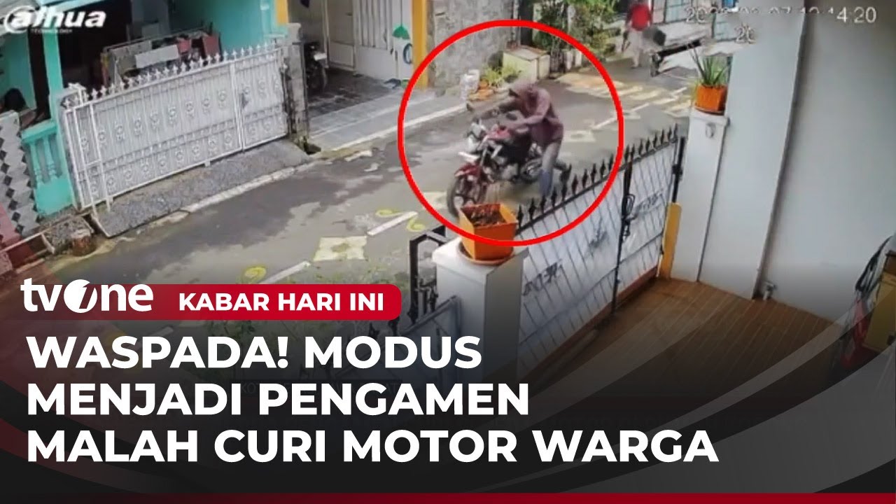 Dua Pengamen Curi Sepeda Motor Milik Warga di Rumah Kosong | Kabar Hari Ini