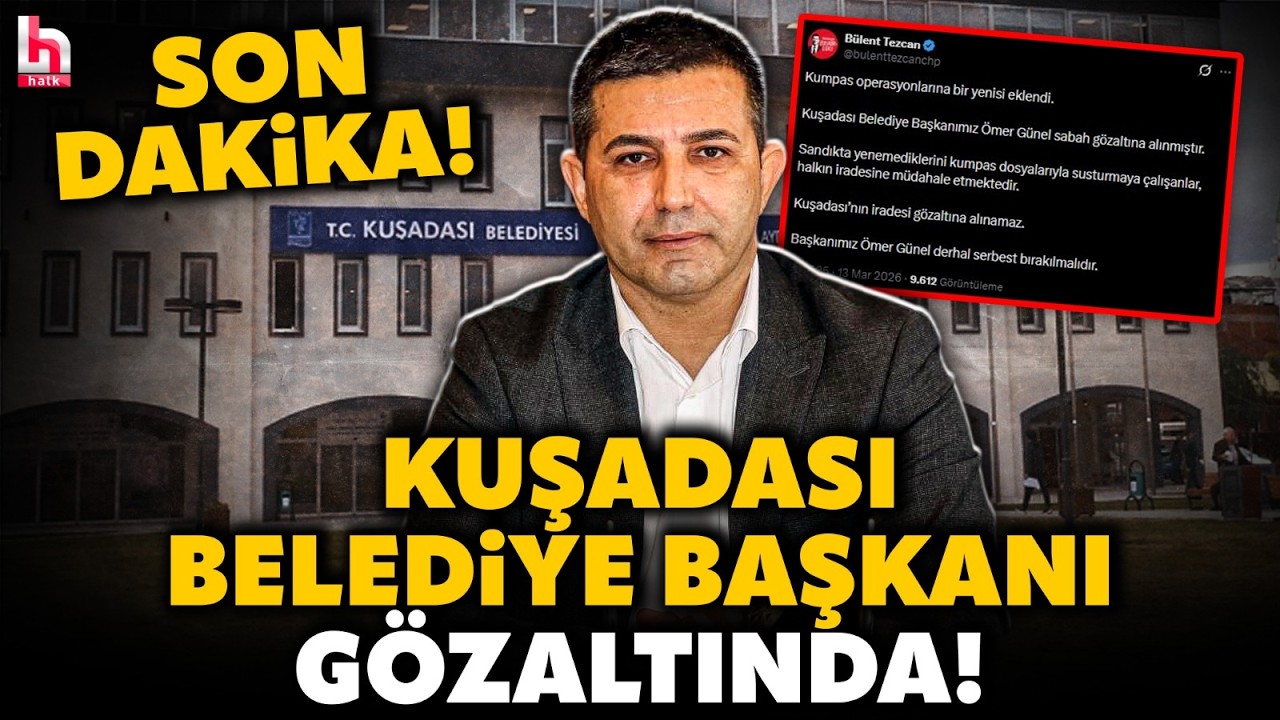 ÖZLEM ÇERÇİOĞLU İLE TARTIŞMIŞTI: Kuşadası Belediye Başkanı Ömer Günel gözaltına alındı!