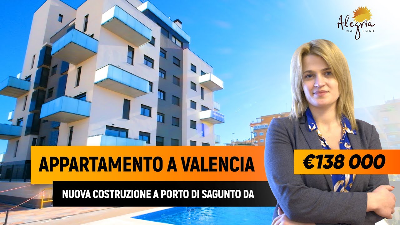 Case in Spagna.  Appartamento a Valencia. Nuova costruzione a Porto di Sagunto
