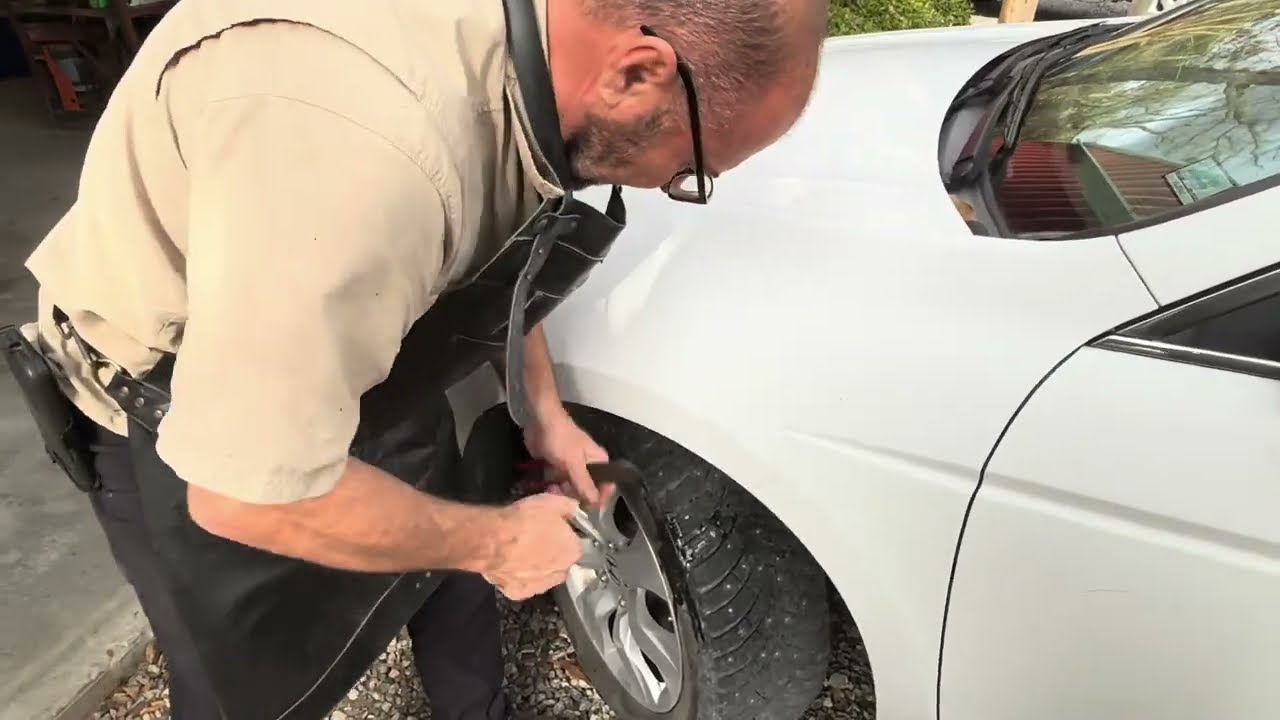 Fixing a Nail in a Tire (Quick DIY Repair)