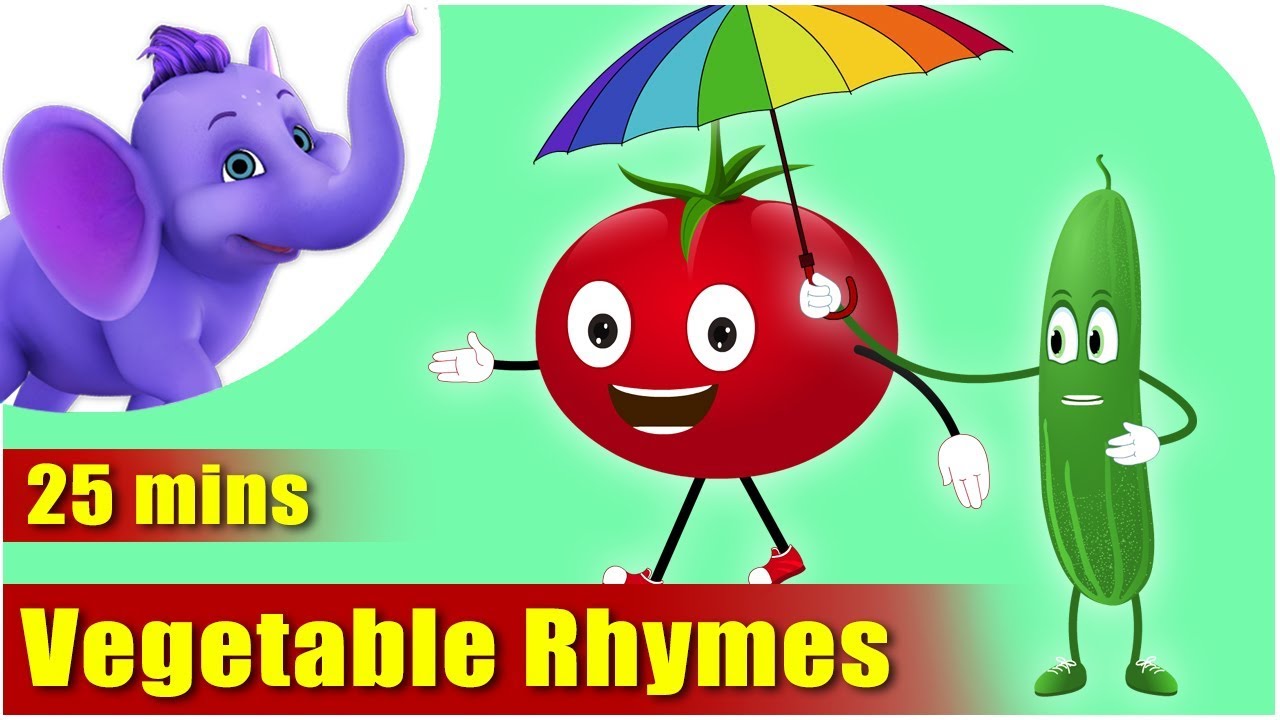 Vegetable Rhymes - Best Collection of Rhymes for Children in English