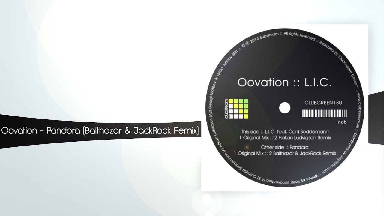 Oovation - Pandora (Balthazar & JackRock Remix) [Clubstream Green]