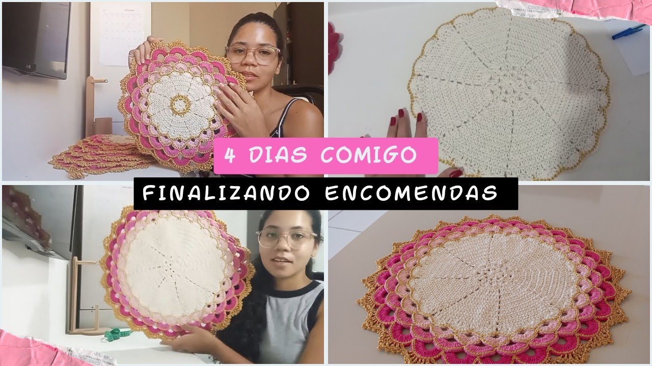 ✨ VIDA REAL DE UMA CROCHETEIRA | FINALIZANDO ENCOMENDAS E MUITA CONVERSA 💖