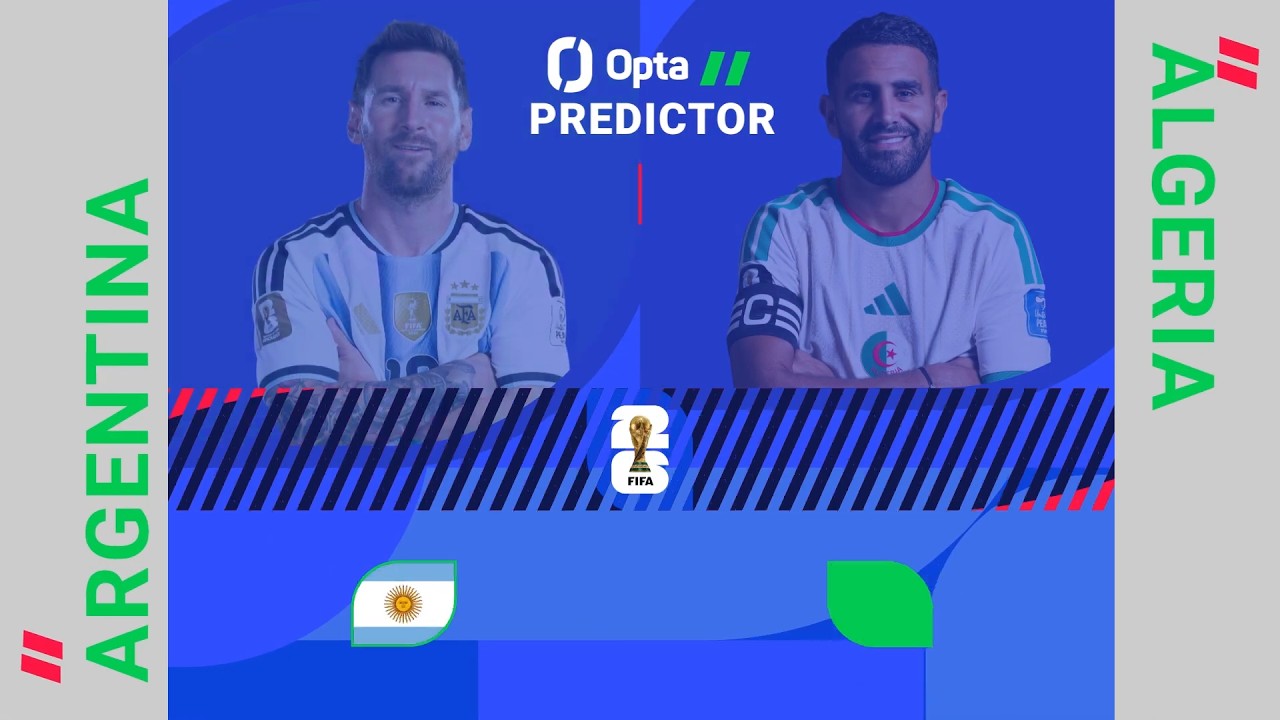 OPTA Supercomputer predicts Argentina - Algeria: Is the Repeat On?
