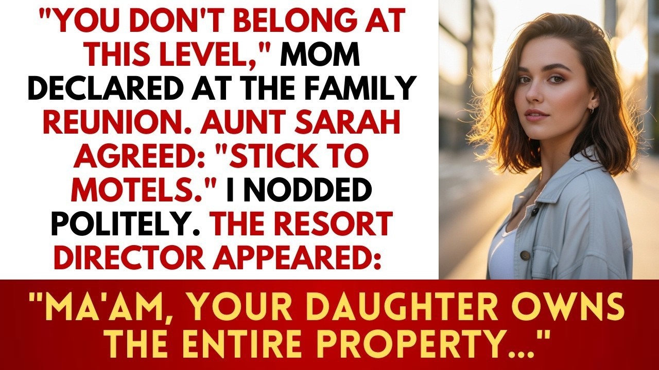 My Family Mocked Me at a Luxury Resort… Until the Manager Called Me “Owner