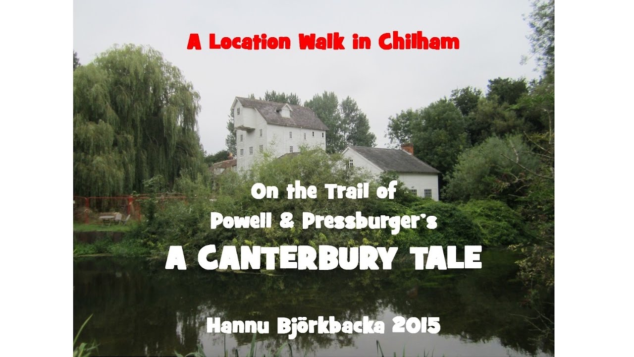 CHILHAM A Canterbury Tale Walk - Last Sunday in August 2015
