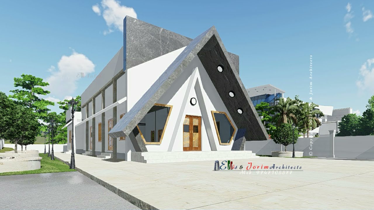 Community hall, Prayer Hall, Architectural Design