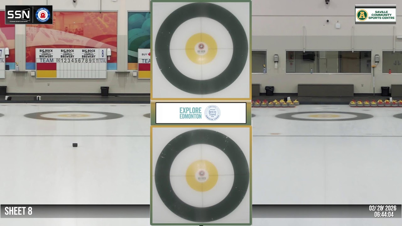 Curling Stadium Edmonton - Sheet 8 | 02-28-2026