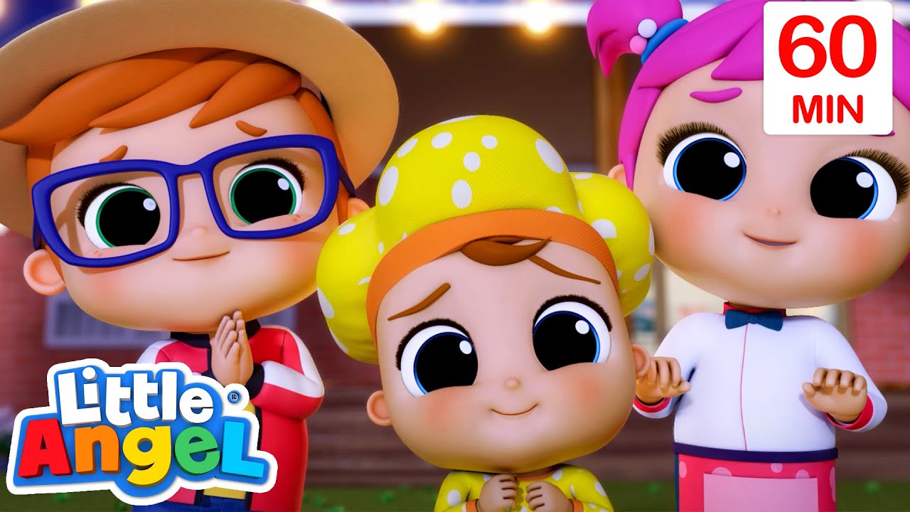 Surprise Dinner Song 🍽️ Fun Sing Along Songs by @LittleAngel Playtime