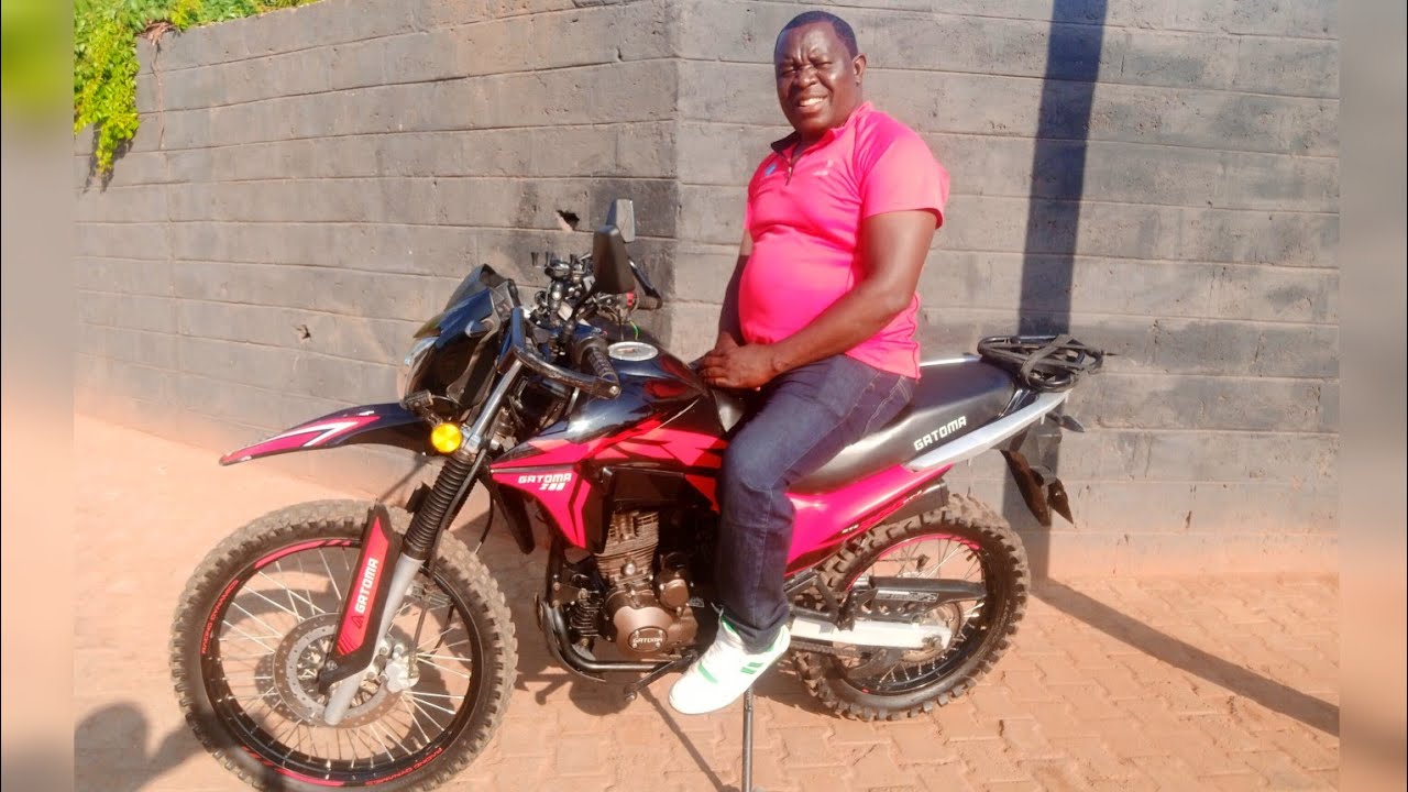 Back To My Roots!🏍️Riding The Gatoma 200-9 From Mumbwa To Lusaka - Passing Through My Primary School