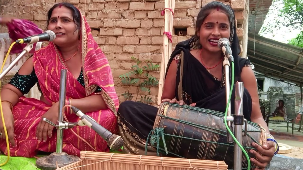 राजा कहे बड़े लाया मोर गवनवा पिंकी डांसर दोनों बहनों का देहाती सोहरगीत