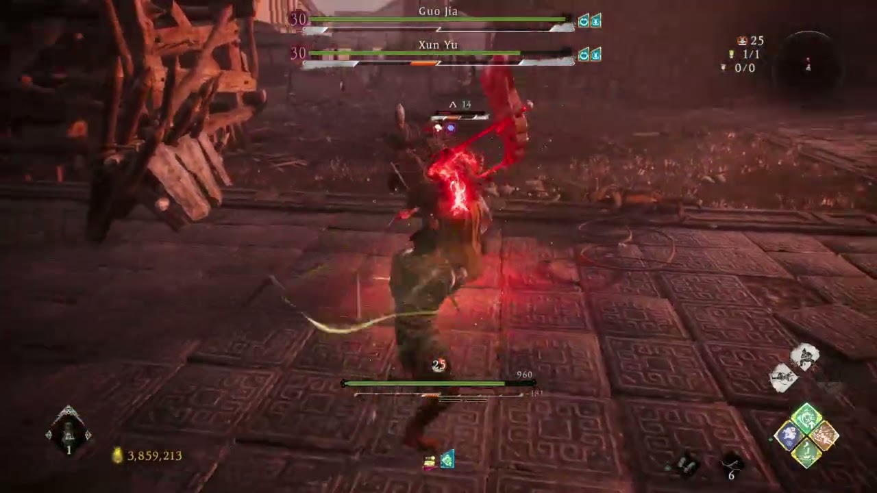 Tactical Exercises with everyone at once + unupgraded (+0) weapons on Soaring Dragon (DLC1 release)