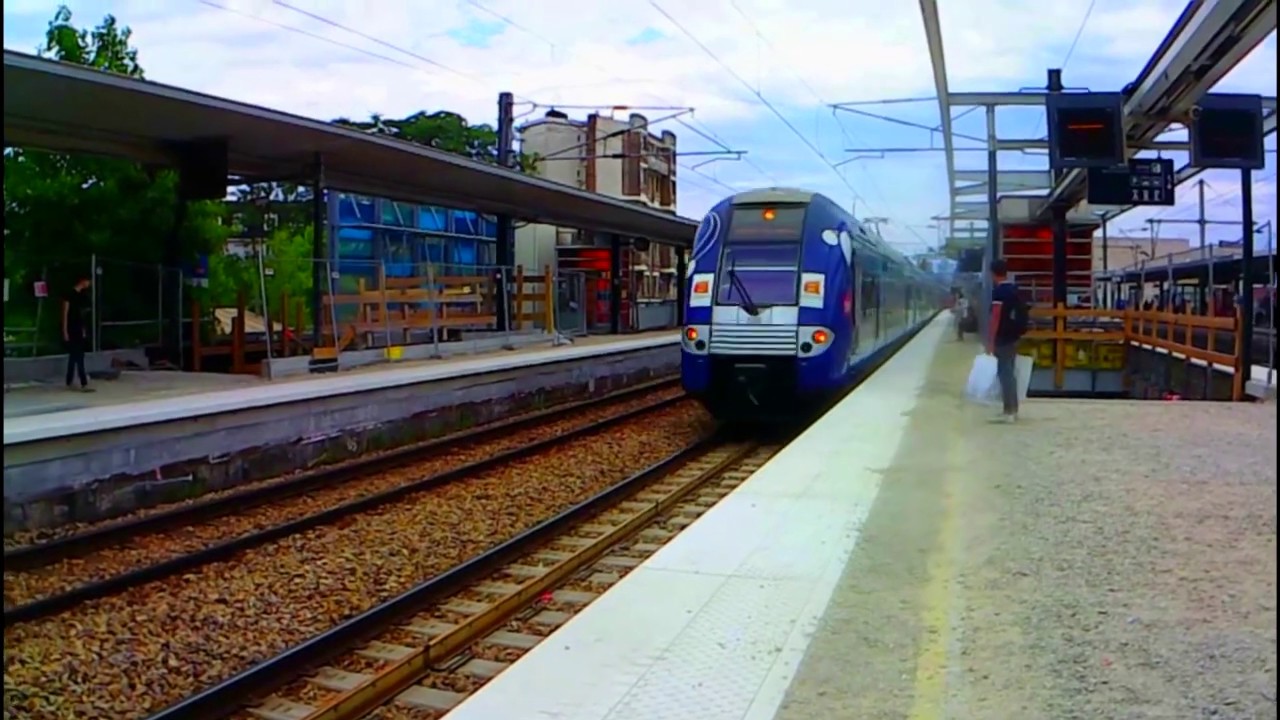 Ter;Intercités,Transilien J en gare de Houilles Carrières