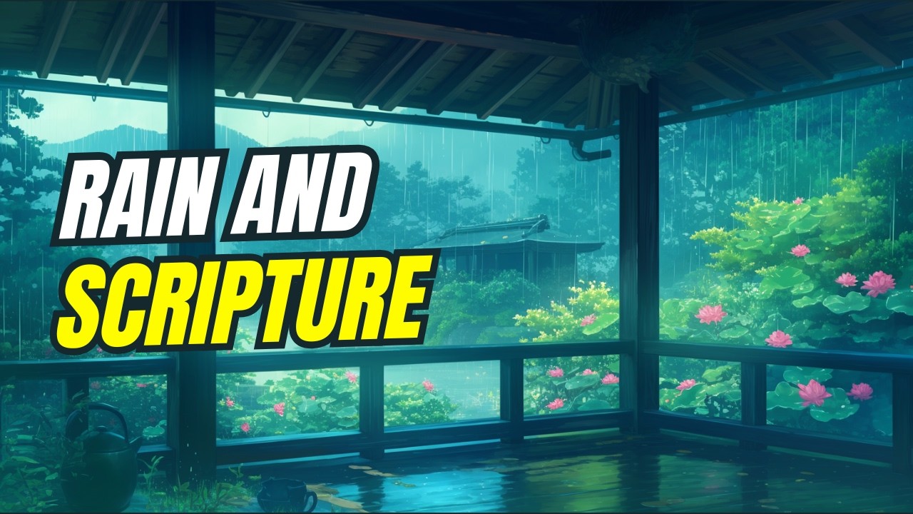 SLEEP with God’s Word: Biblical Promises for Anxiety & Rest (Rain Sounds & Scripture)