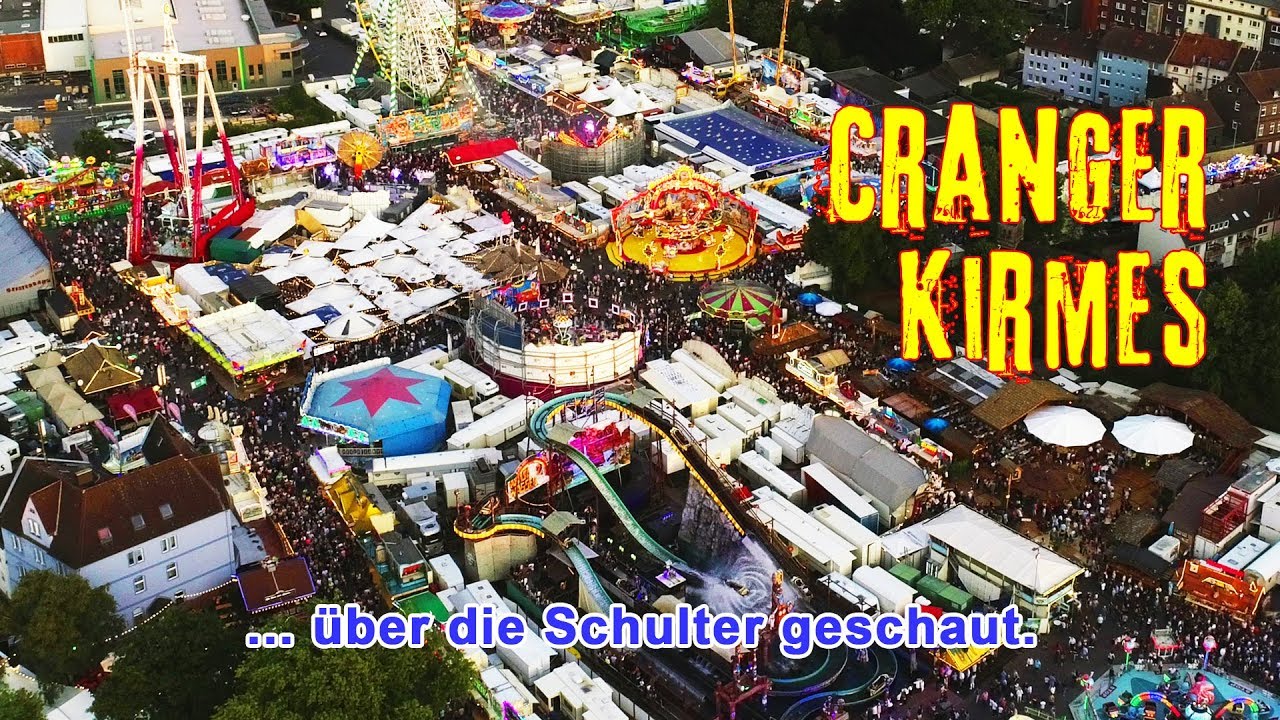 Cranger Kirmes aus der Luft
