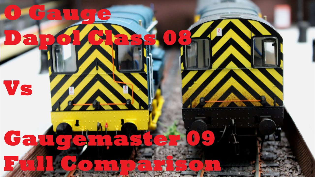 Dapol Class 08 и Gaugemaster 09 — сравнение, установка декодеров, экономия средств и история класса.