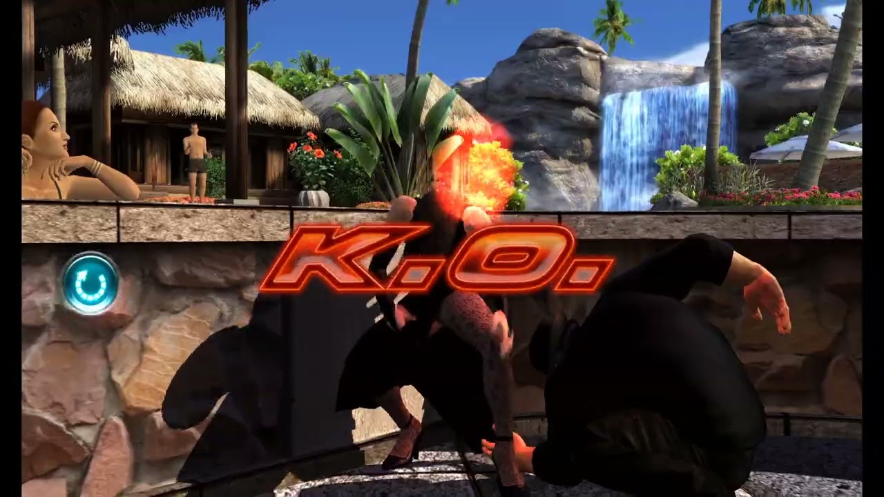 TEKKEN TAG TOURNAMENT 2-Gameplay #35-Anna & Mokujin