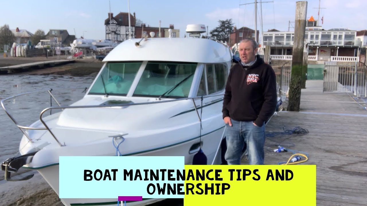 Boat Maintenance Merry Fisher 805
