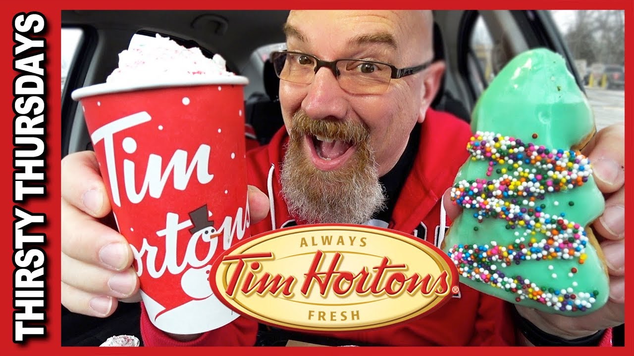 Tim Hortons 🎄 Christmas Product Line 🎄 Thirsty Thursdays