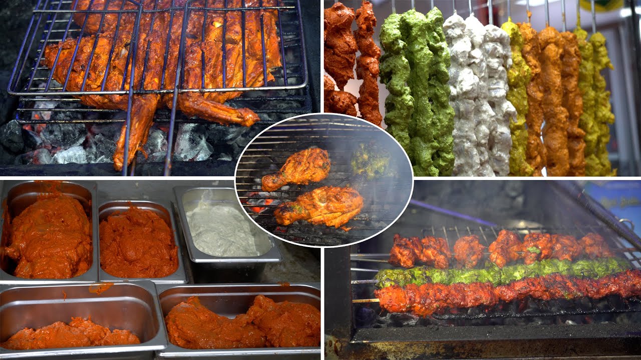 Restaurant-Style Grilled Chicken | Tandoori Chicken,Chicken Lollipop,malai kabab,& Etc | Tasty Cooks