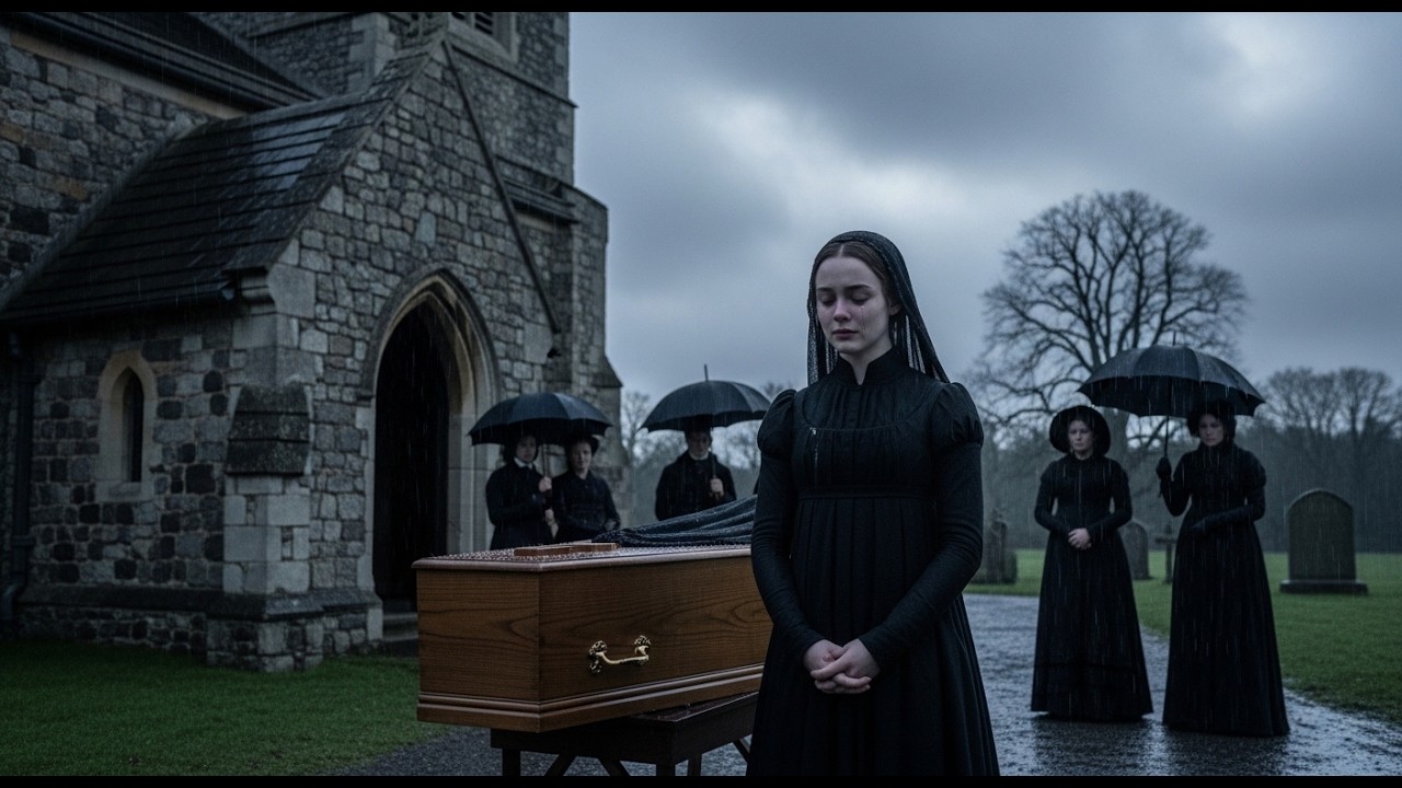 🖤👑 At her father’s funeral she was shamed as unmarriageable—until the duke stepped forward and chose