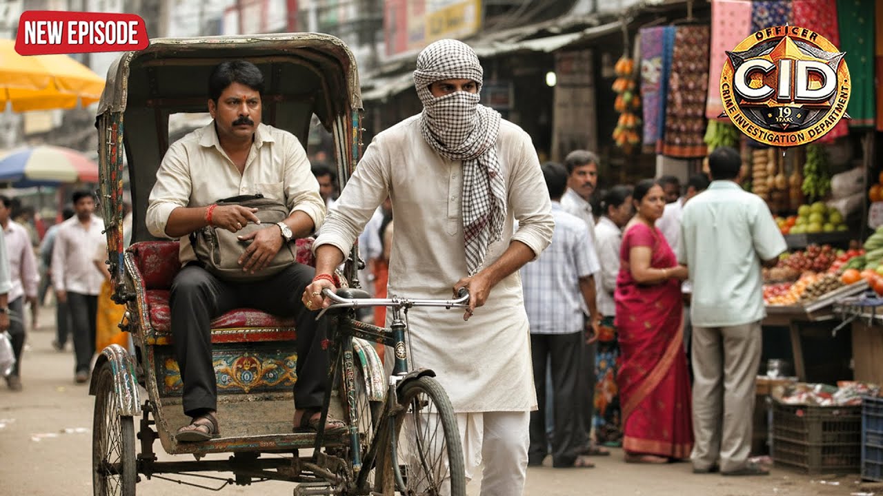 सब्जी मार्किट में छुपे मुजरिम को पकड़ने के लिए ऑफिसर दया बने रिक्शावाला | CID | New Episode 2026