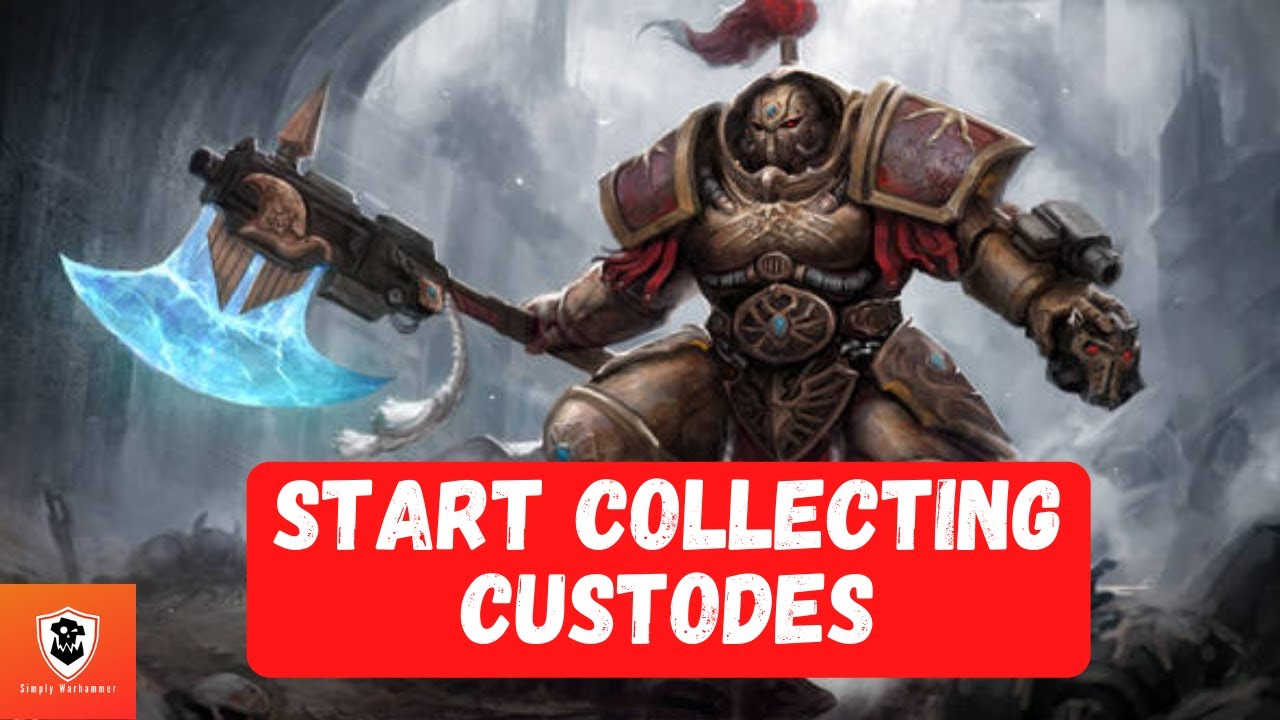 How to Start a Adeptus Custodes Army : Warhammer 40k 9th Edition