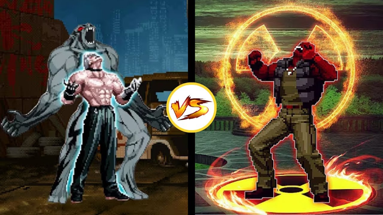 [KOF MUGEN] Атлас Ругал против Ядерного Ральфа