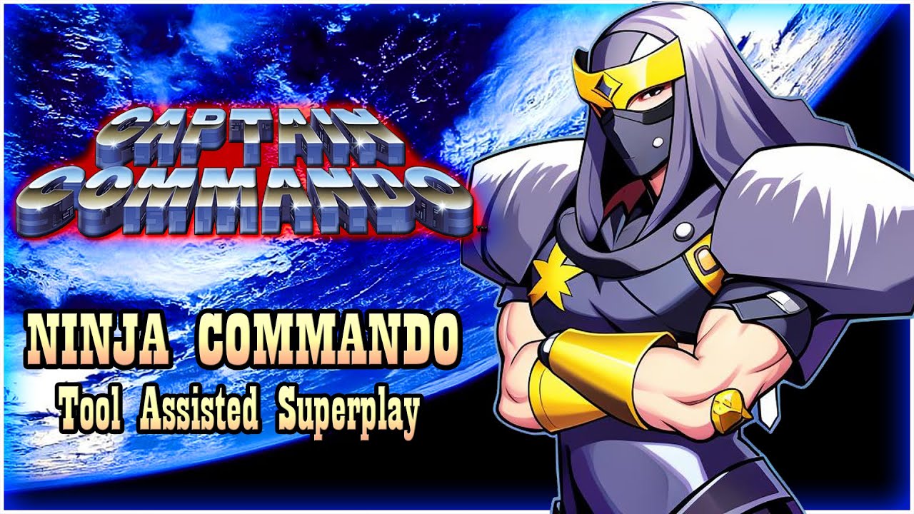 【TAS】CAPTAIN COMMANDO (ARCADE \ 1991) - NINJA COMMANDO🥷